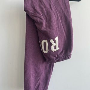 Purple Roots sweatpants
